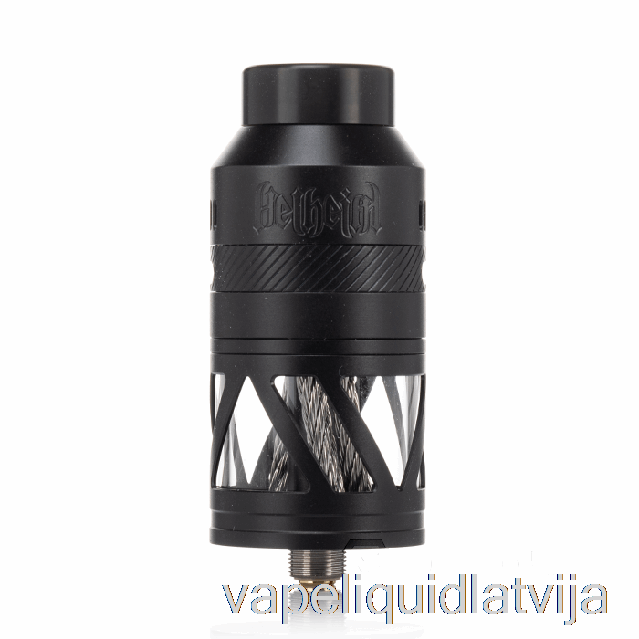 Hellvape Helheim S 25mm Rdta Matēts Full Black Vape šķidrums